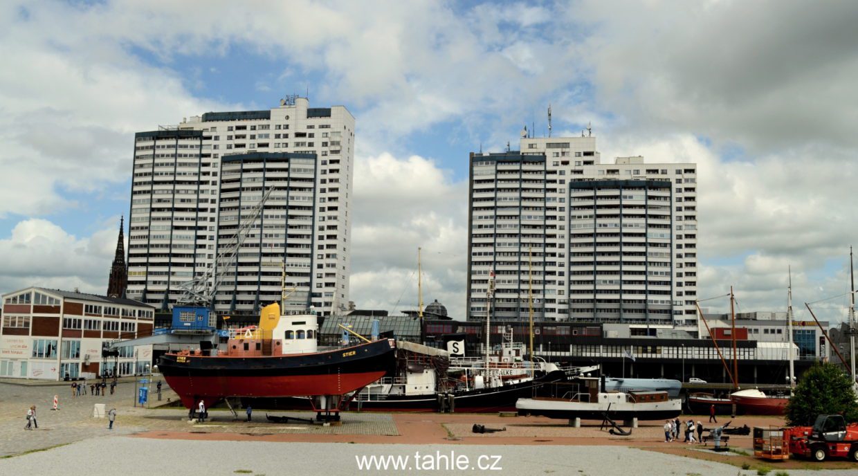 Brémy. Bremerhaven.