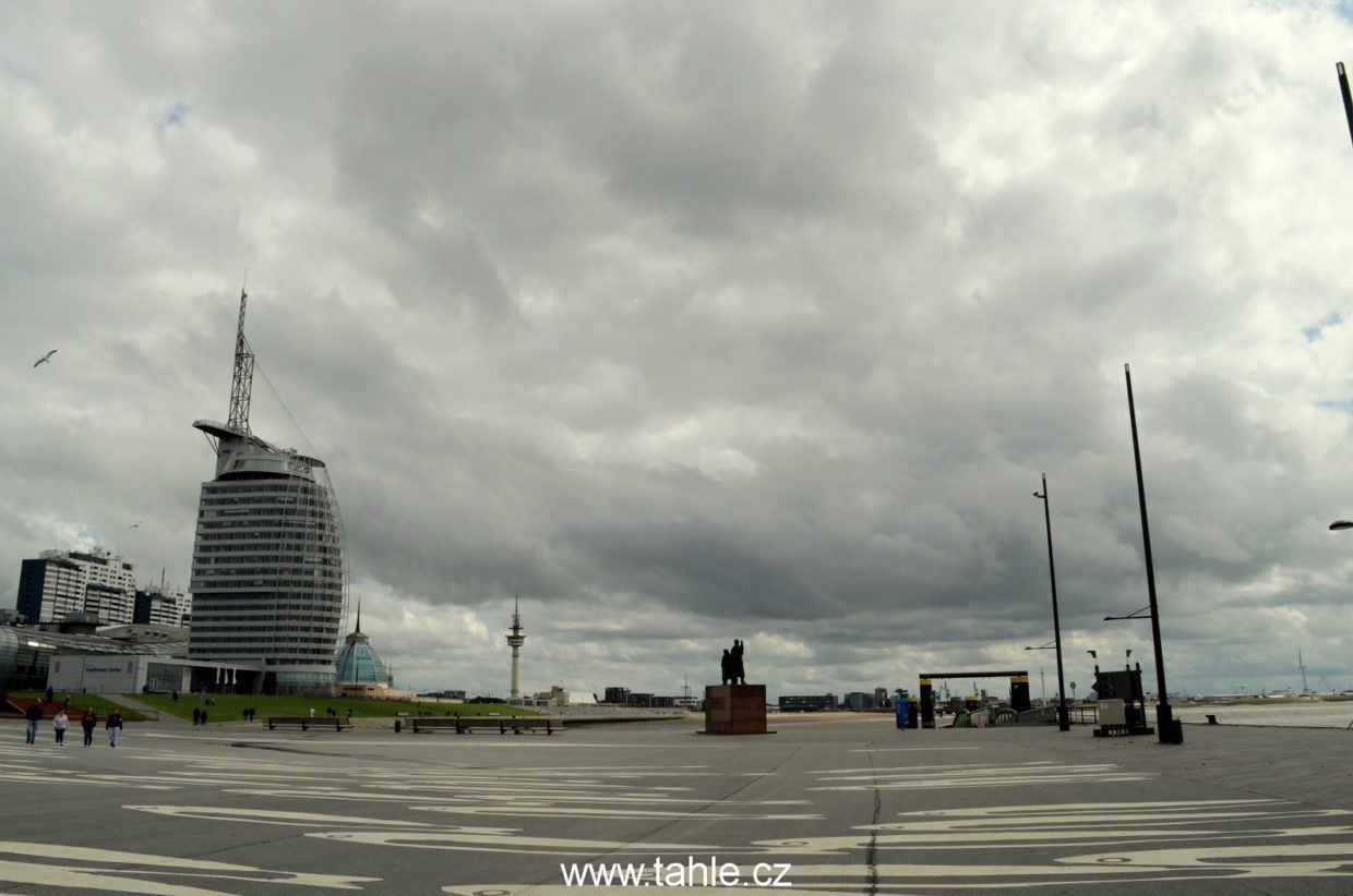 Brémy. Bremerhaven.