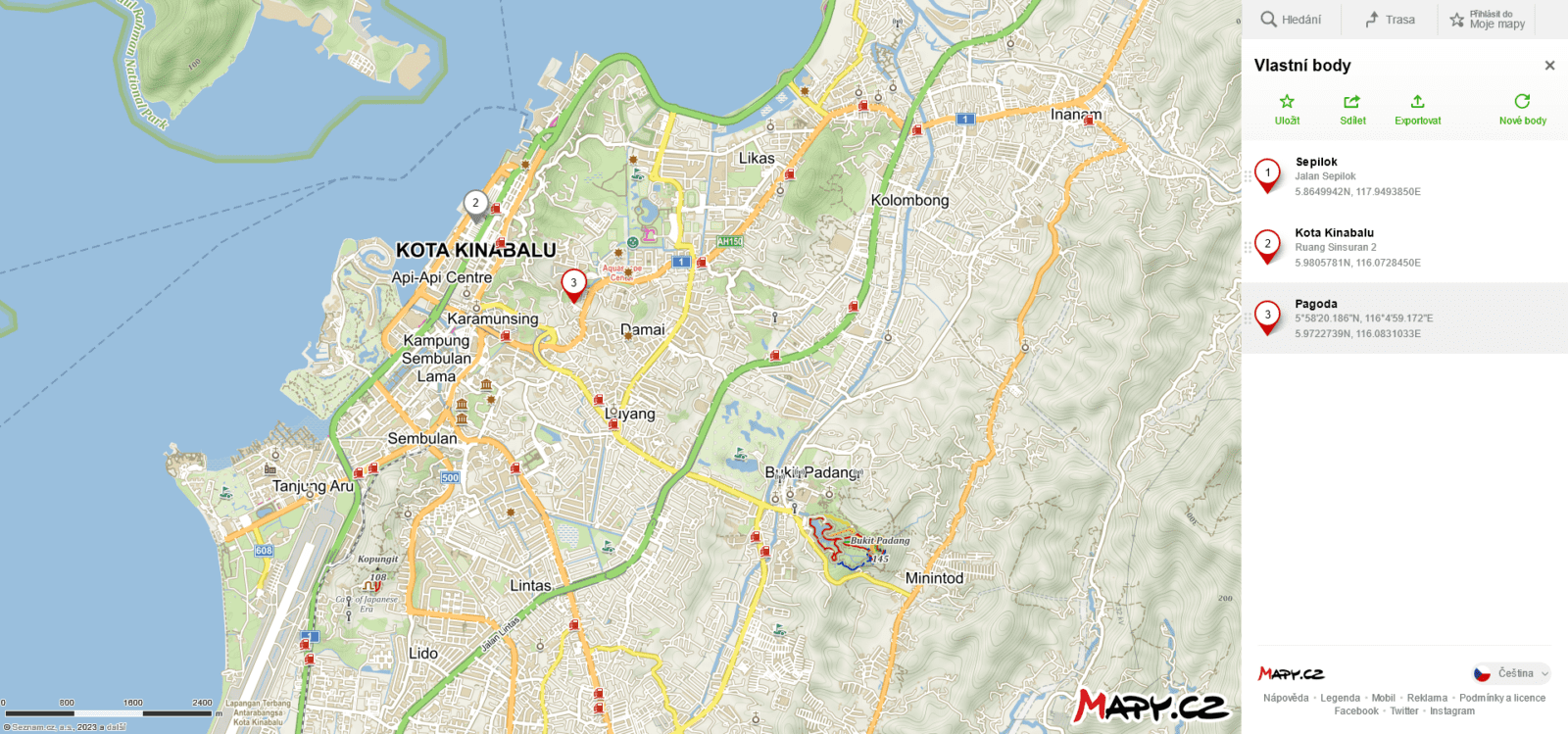 Kota Kinabalu - čínský chrám