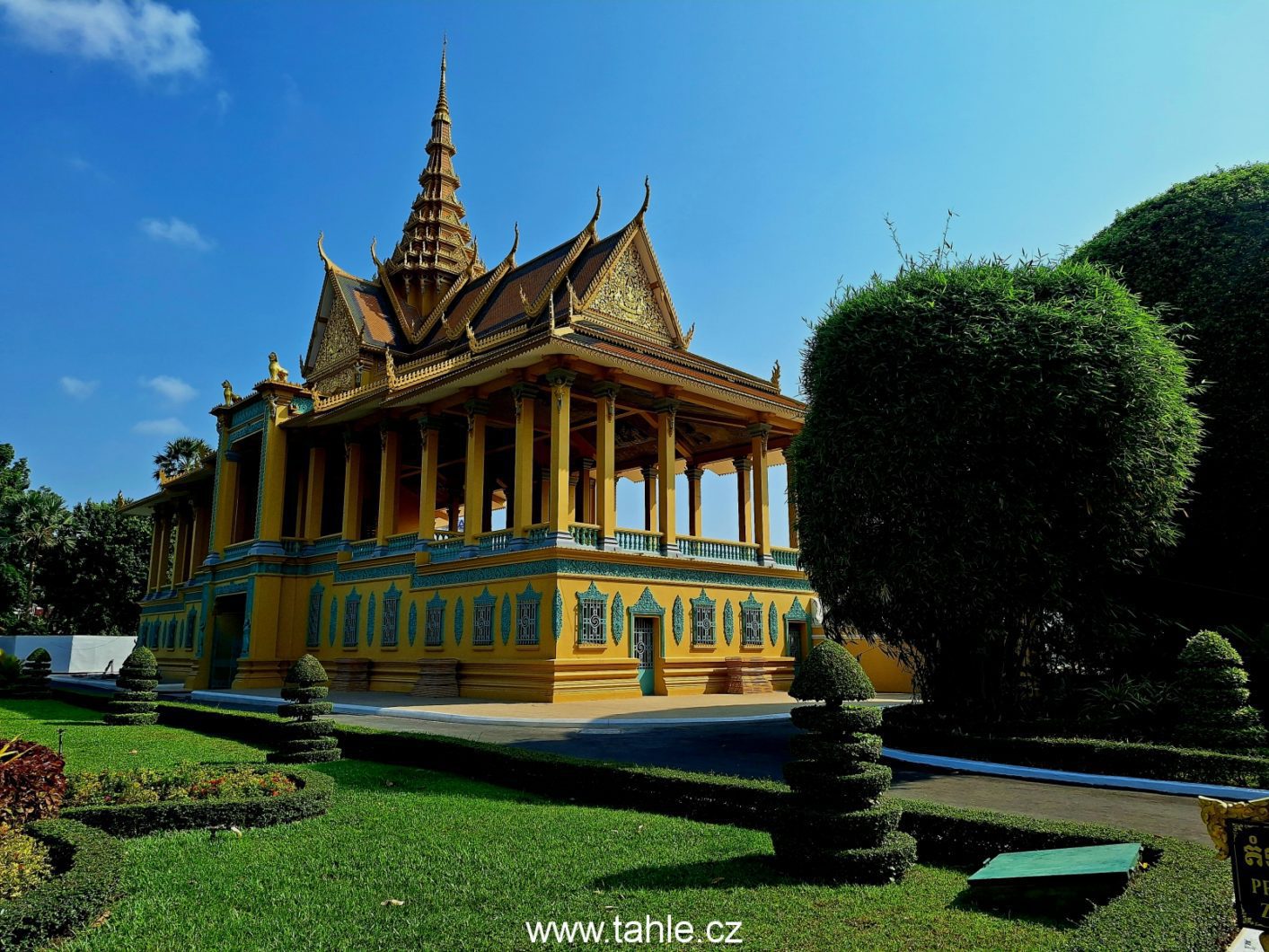 Phnom Penh pěšky