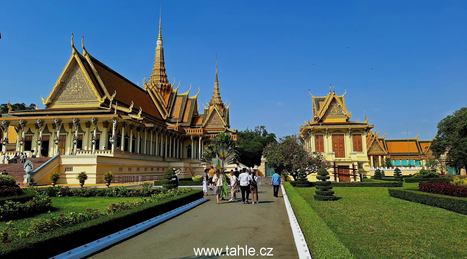 Phnom Penh pěšky